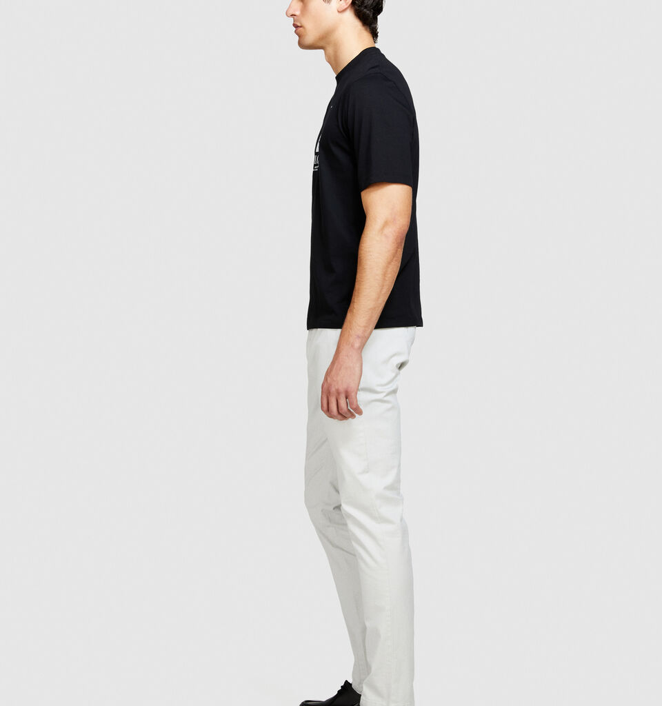 Slim fit chinos - men's chino trousers - Dove Gray | Sisley image number 2